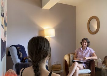 Karine Térence en séance individuelle